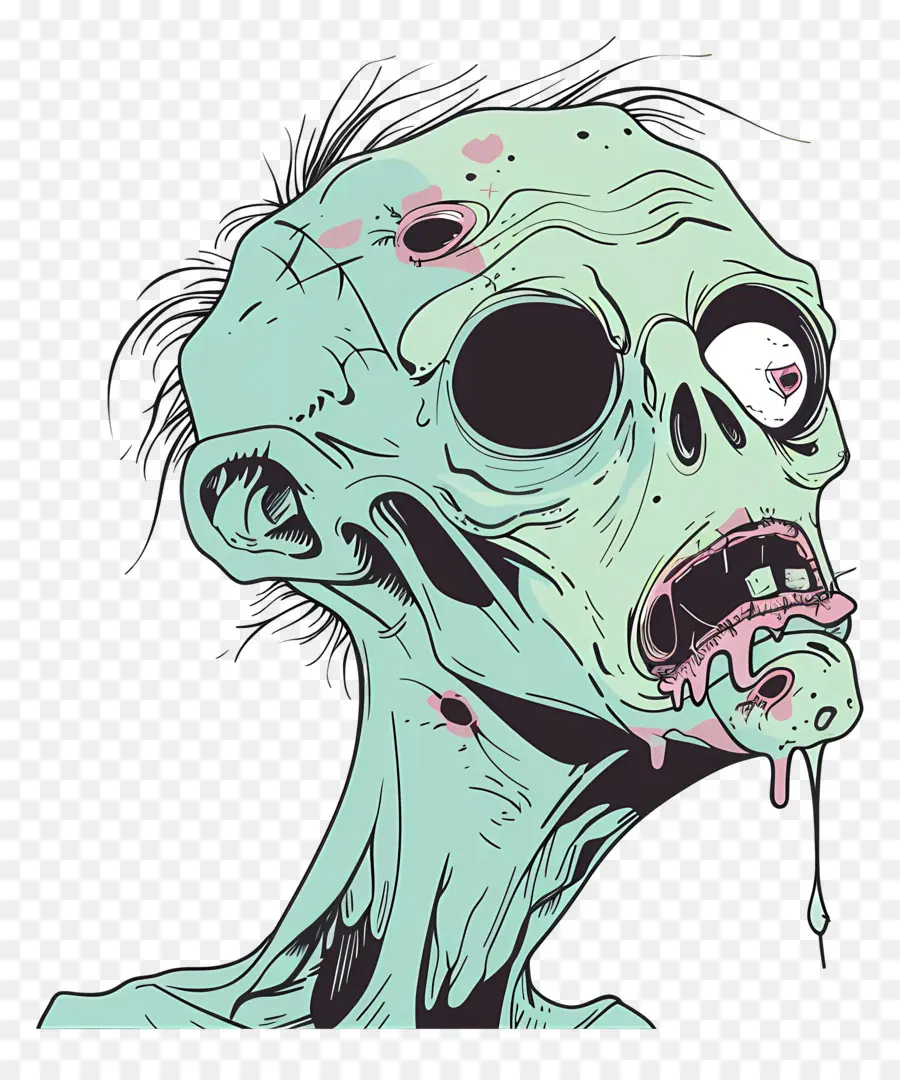 Zombie，L'horreur PNG
