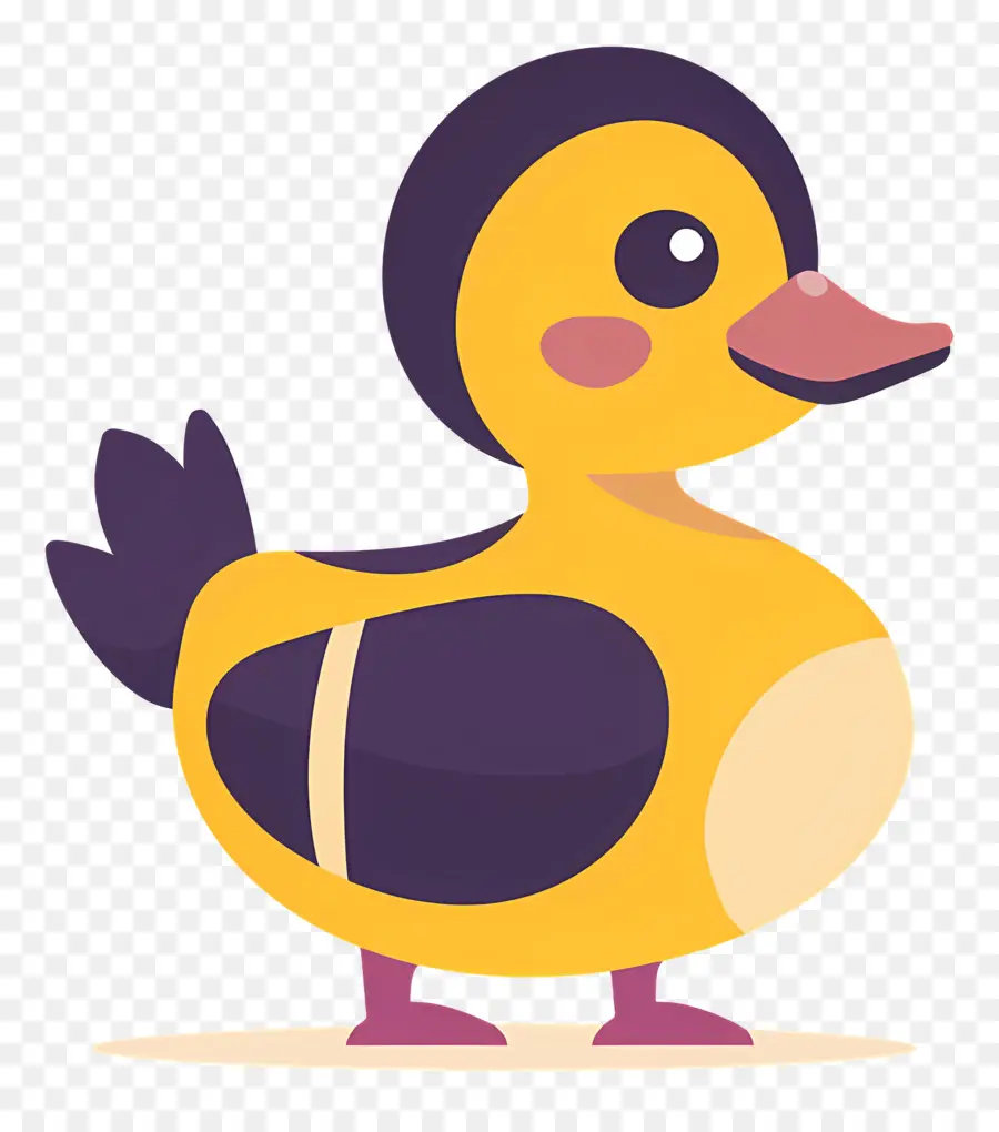 Canard De Dessin Animé，Canard Jaune PNG