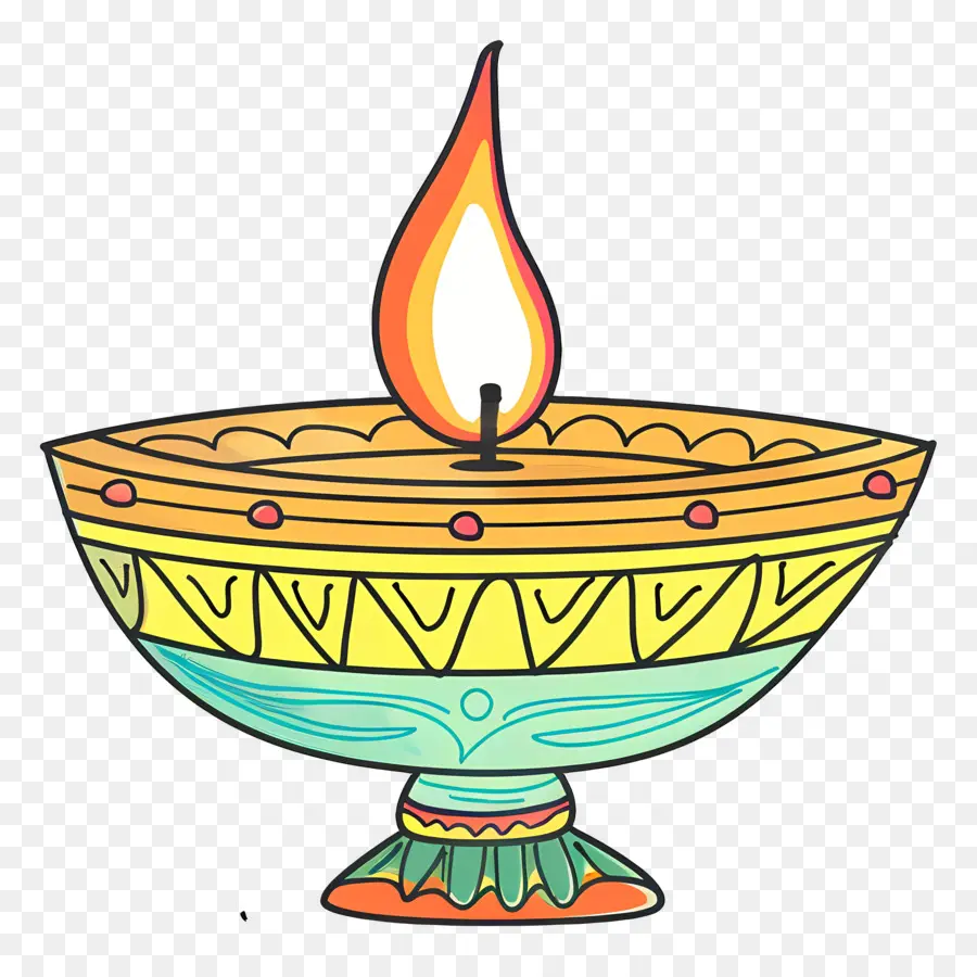 Lampe Diwali，Lampe Diya PNG