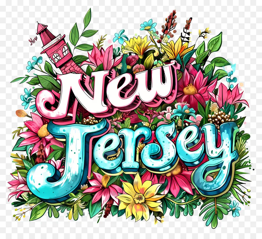 New Jersey，Fleurs PNG