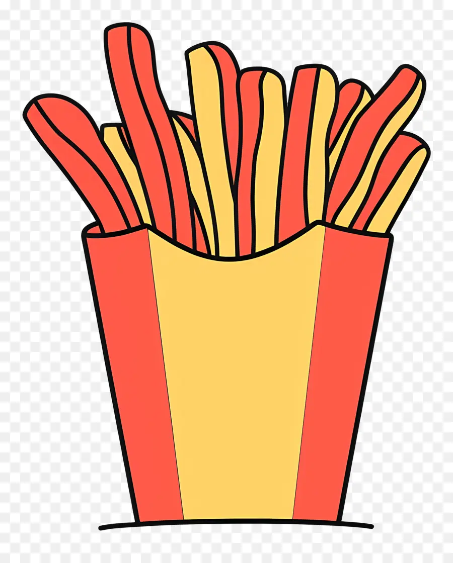 Frites，Collation PNG