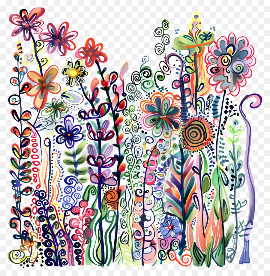 Jardin Vertical，Fleurs PNG