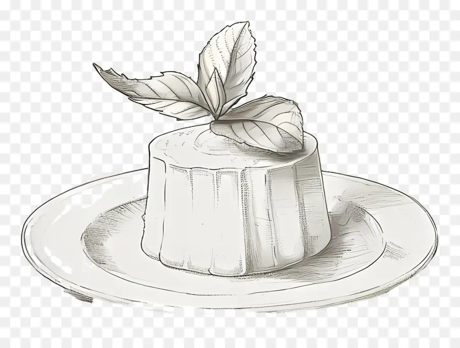 Panna Cotta，Dessert PNG