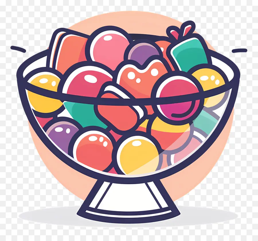 Bol De Bonbons，Bonbons PNG