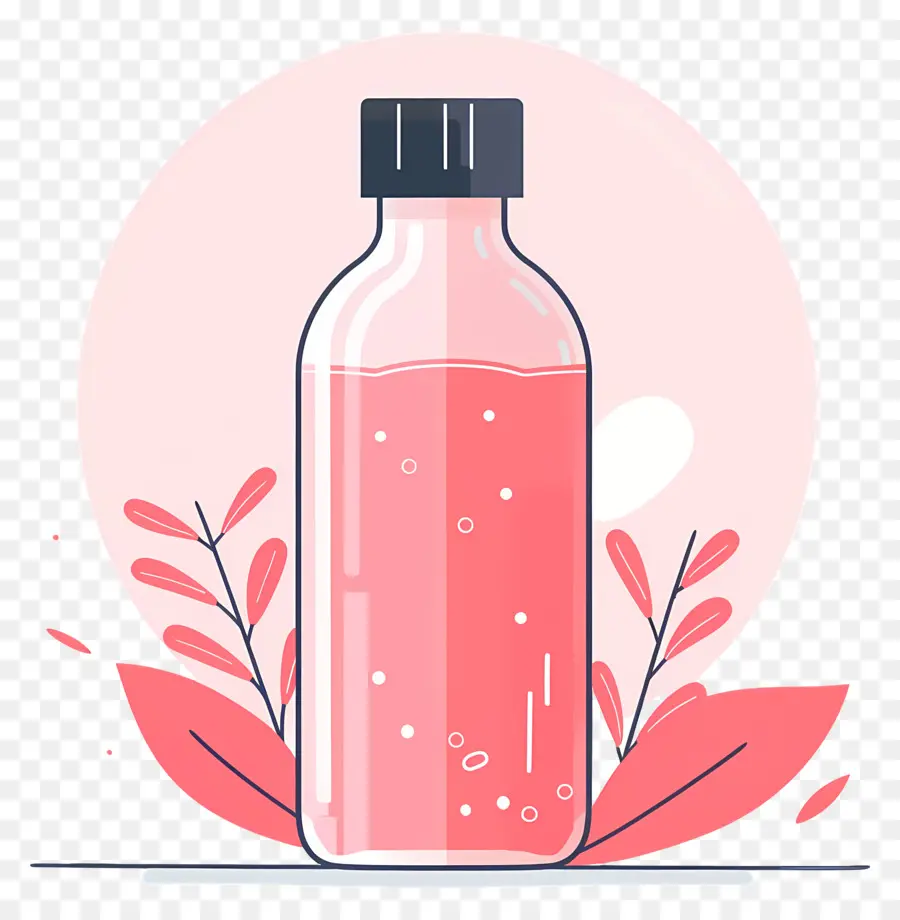 Rose Bouteille，Rose Liquide PNG