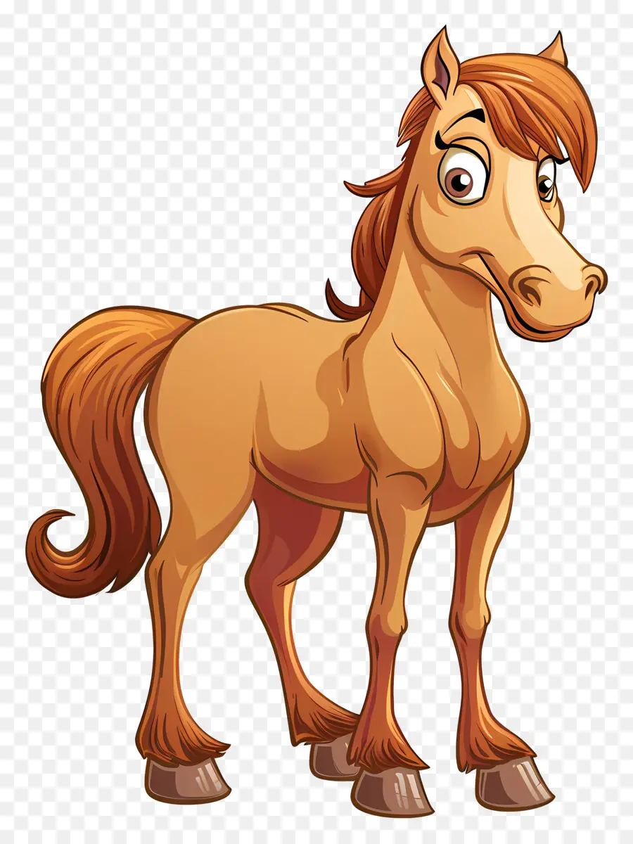 Cheval De Dessin Animé，Poney PNG