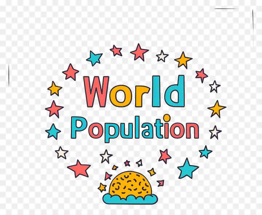 Journée Mondiale De La Population，Population Mondiale PNG