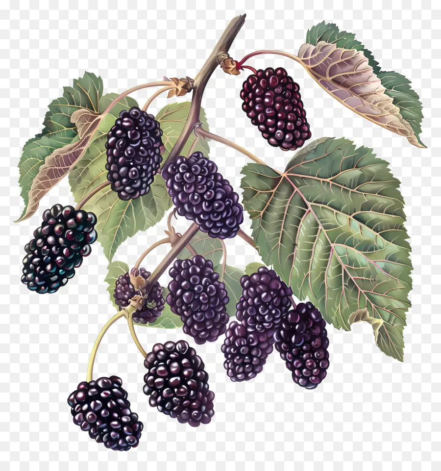 Mulberry，Mûrier PNG