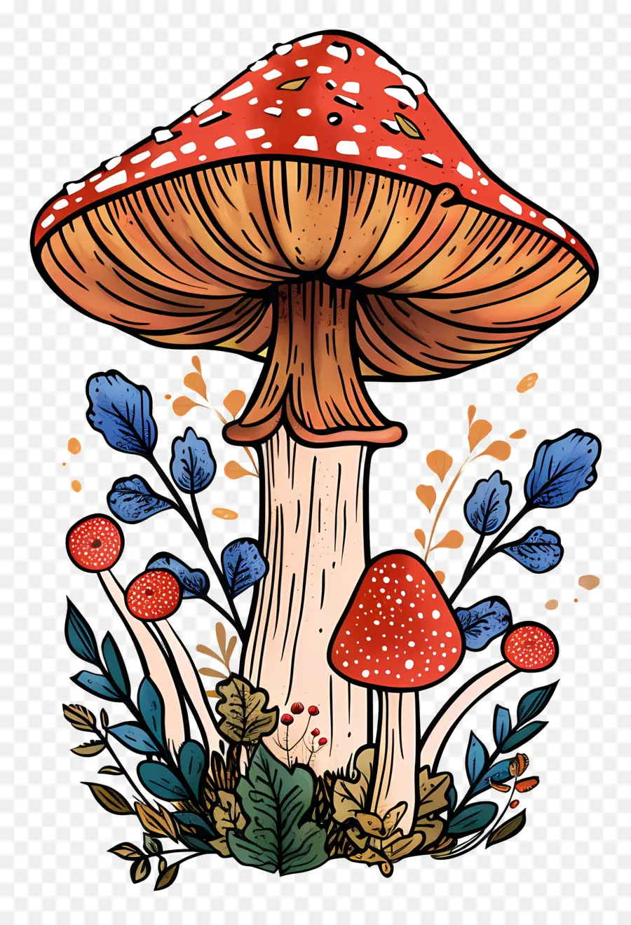 Champignons Magiques，Champignons PNG