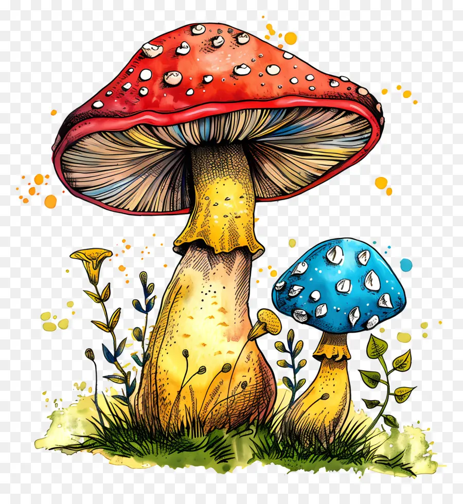 Champignon Magique，Champignons Rouges PNG