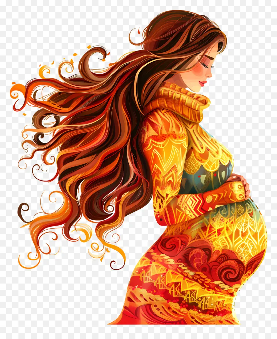 Femme Enceinte，Maternité PNG