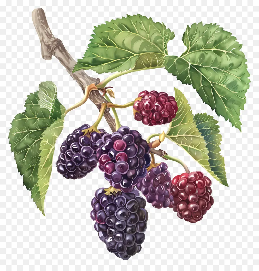 Mulberry，Mûrier PNG