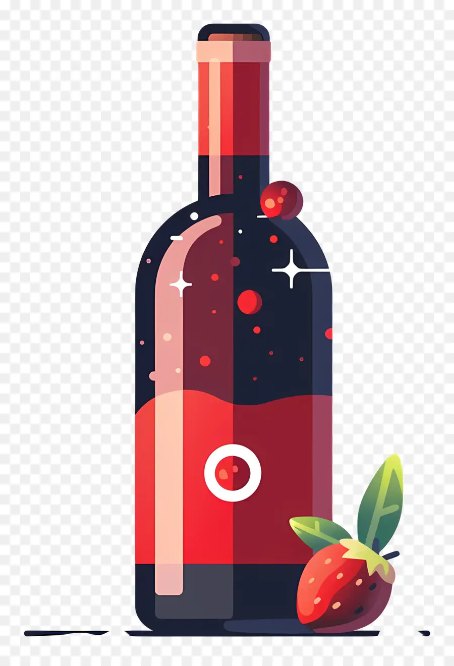 Flacon Rouge，Vin Rouge PNG