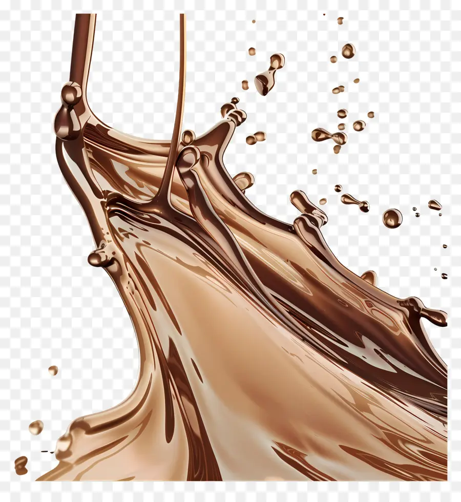 Chocolat Liquide，Chocolat PNG