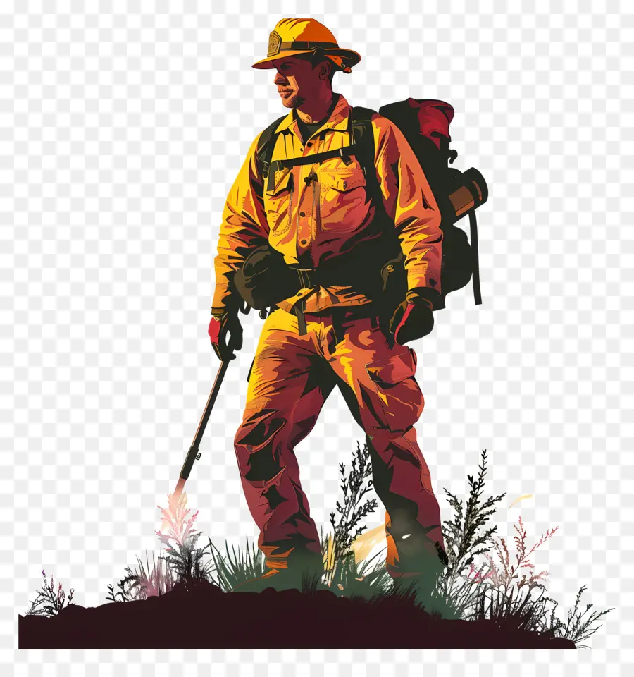 Pompier De Forêt，Pompier PNG