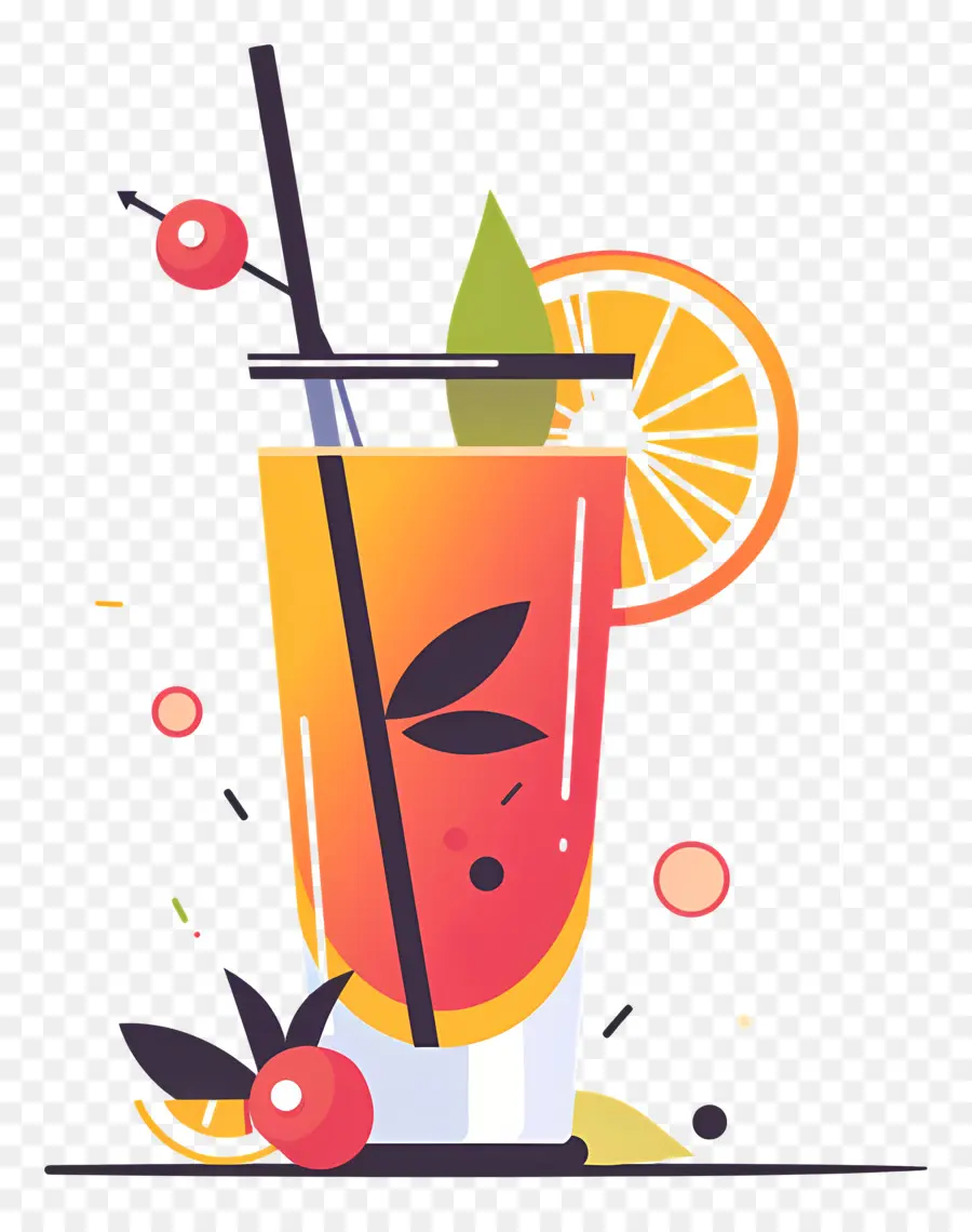 Cocktail，Jus D'orange PNG