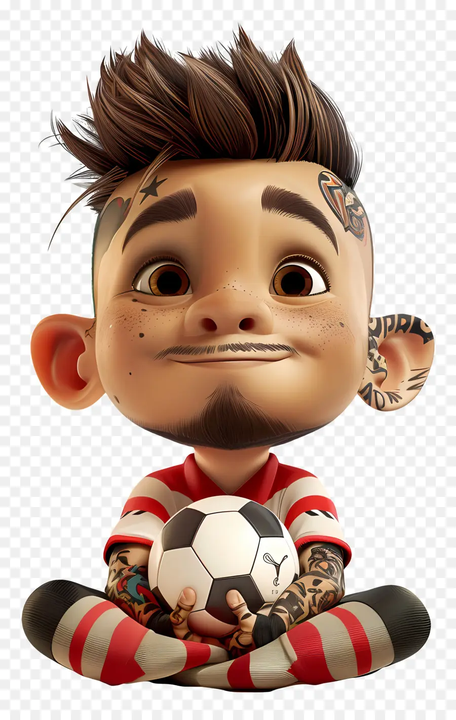 Paolo Guerrero，Personnage De Dessin Animé PNG