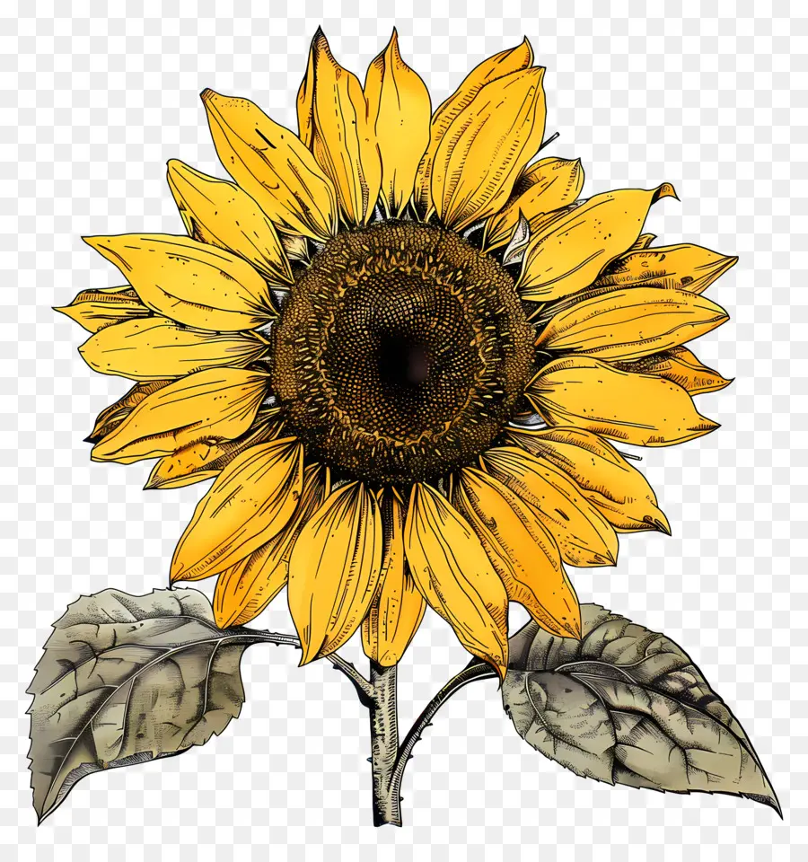 Tournesol，Fleur PNG