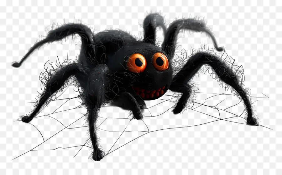 Araignée D'halloween，Araignée Mignonne PNG