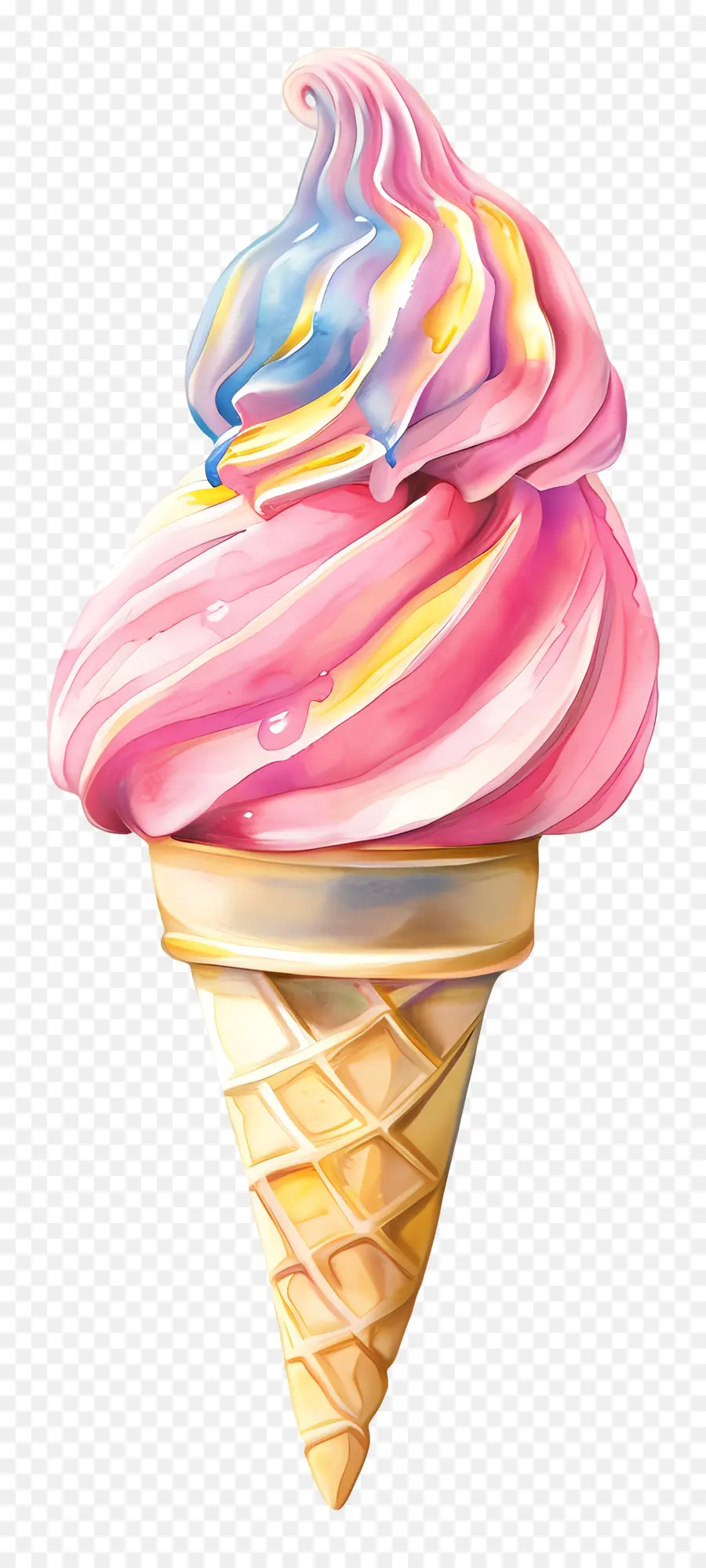 Glace，Glace Colorée PNG