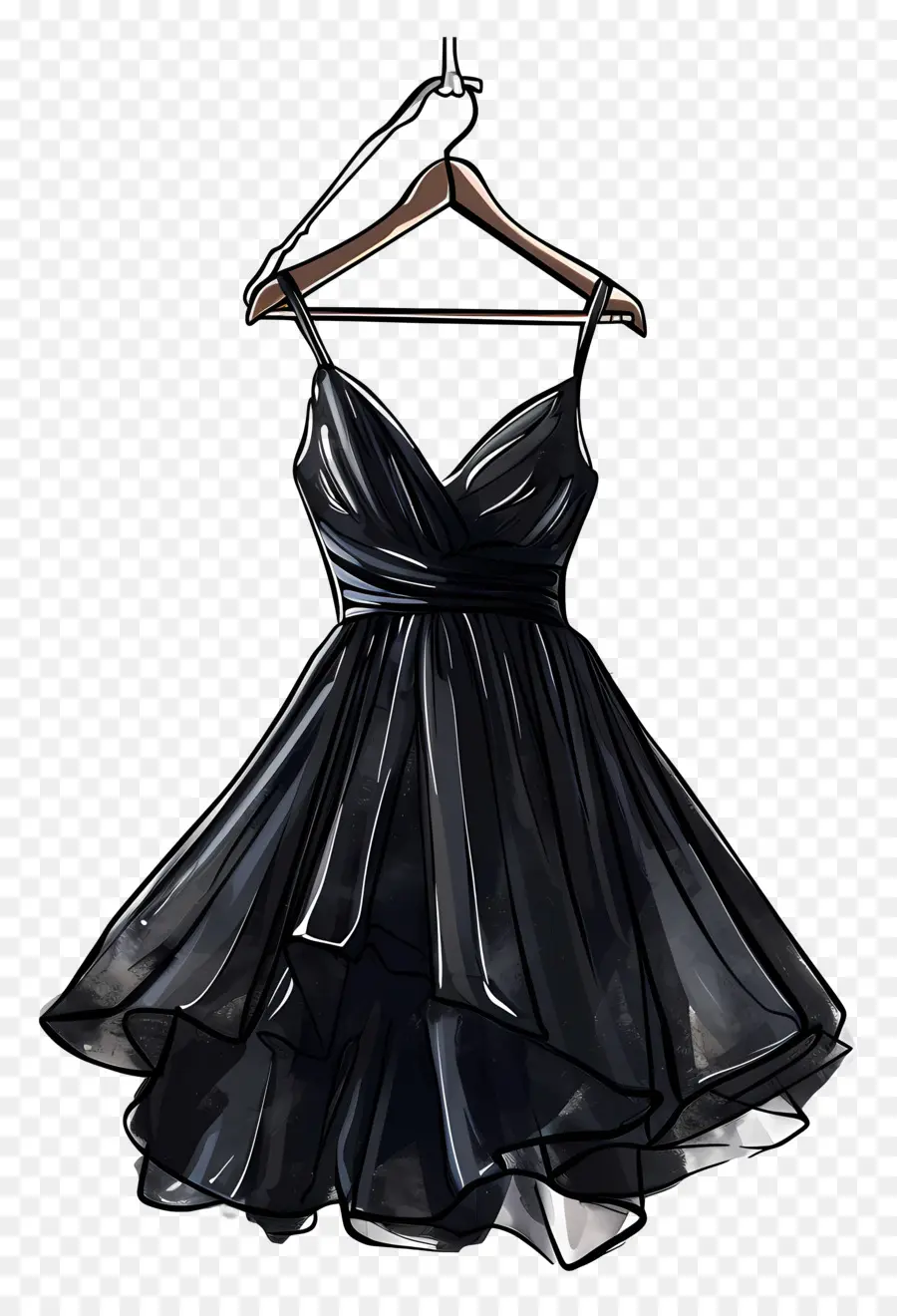 Robe Noire，Cintre PNG