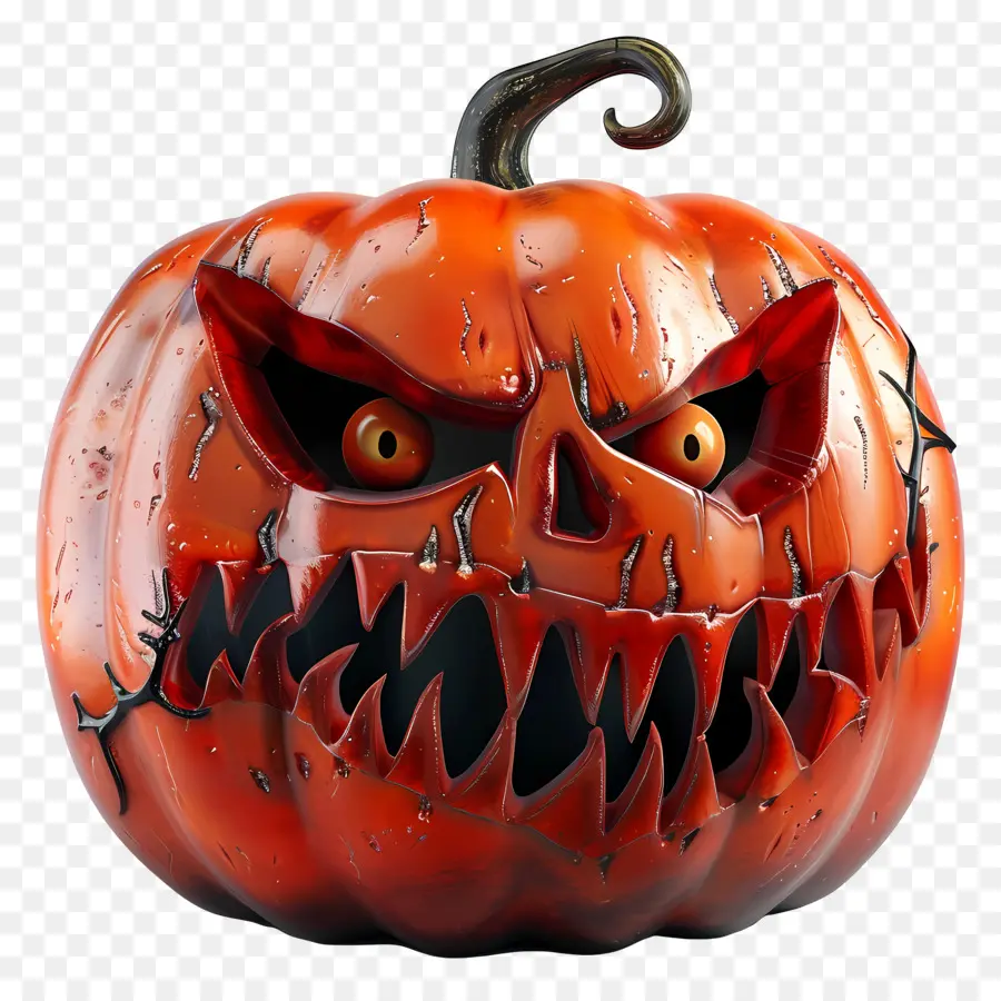 Citrouille D'halloween，Citrouille Effrayante PNG