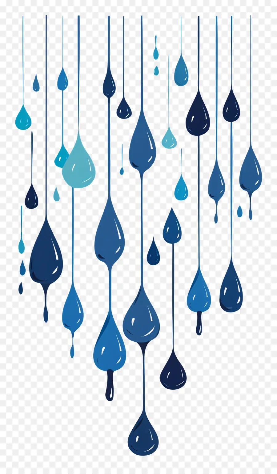 Pluie，Gouttes D'eau PNG