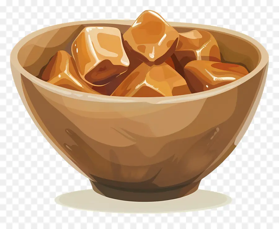 Caramel Au Caramel，Cubes De Caramel PNG