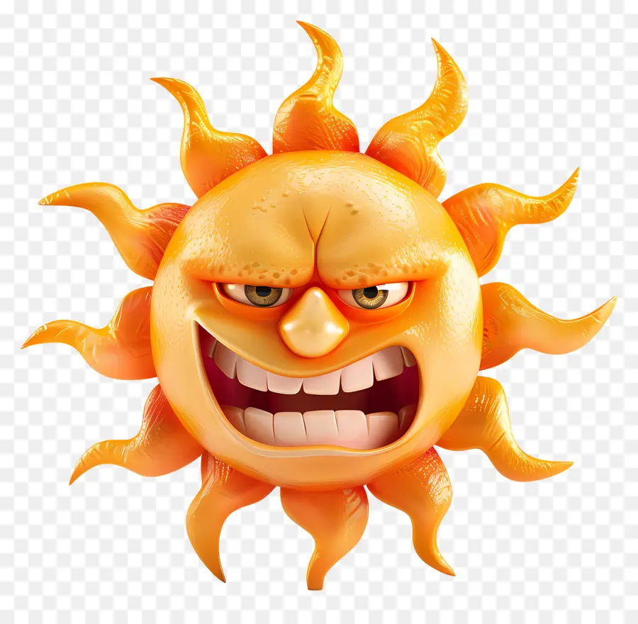 Face Au Soleil，Emoji PNG