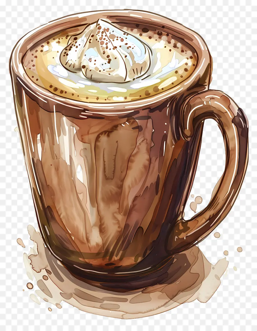 Tasse De Cacao，Chocolat Chaud PNG