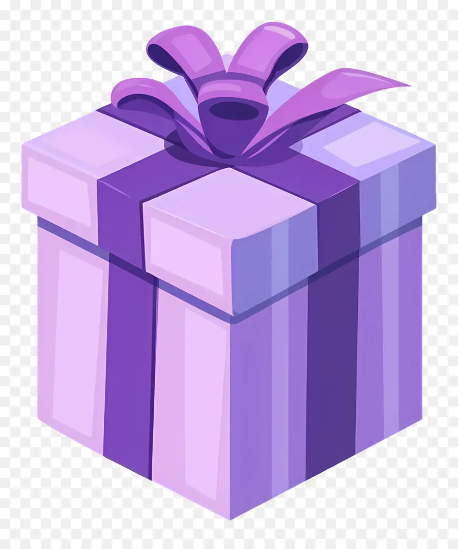 Boîte Cadeau，Violet Boîte Cadeau PNG