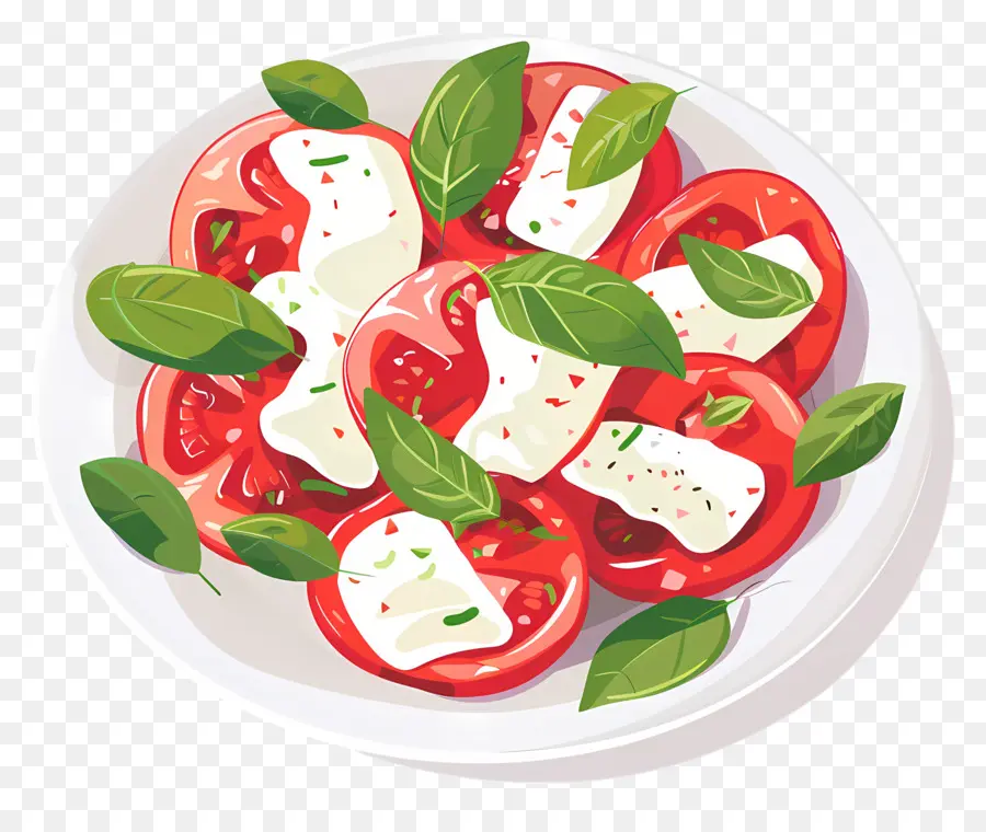 Salade Caprese，Tomate PNG