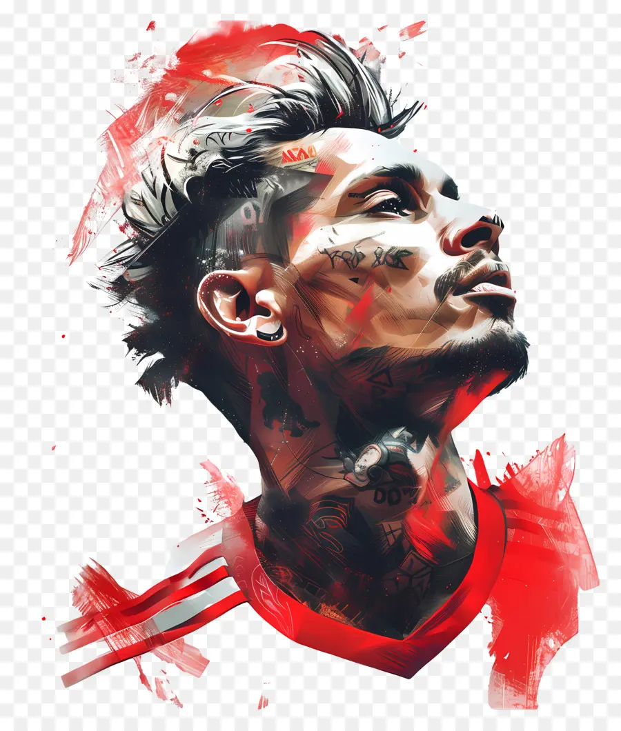 Paolo Guerrero，Tatouages PNG