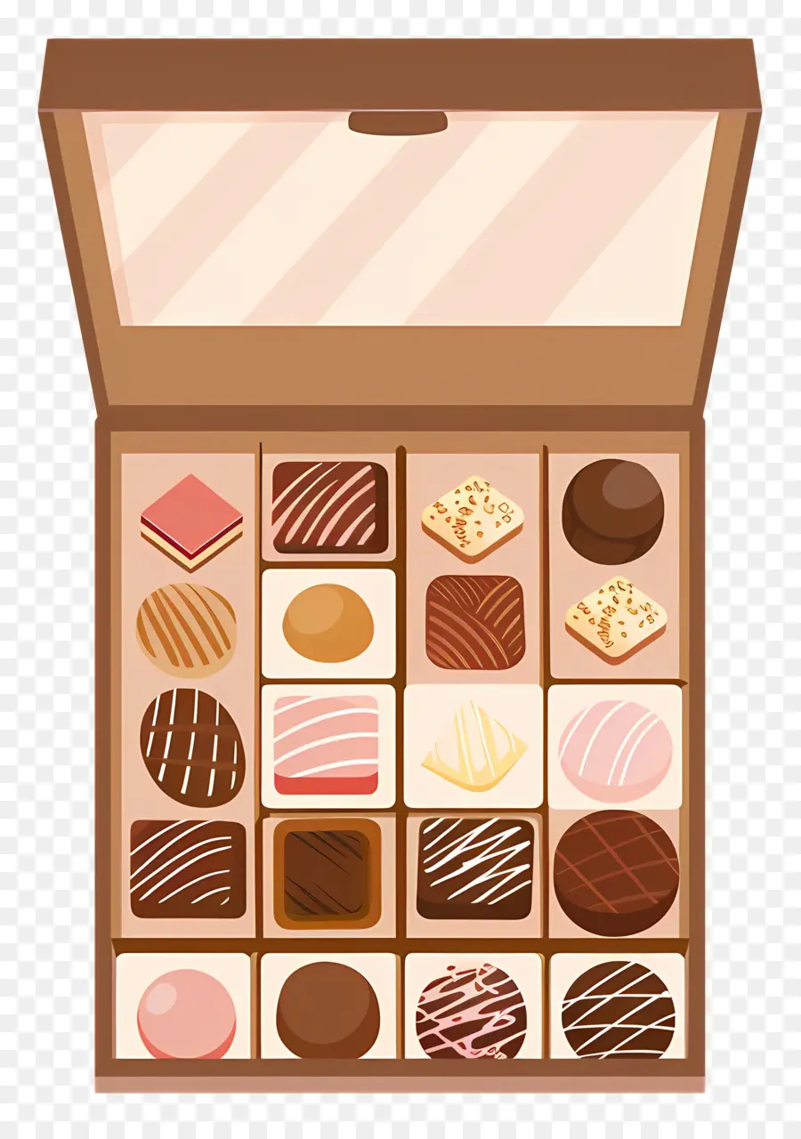 Boîte De Chocolat，Chocolat PNG