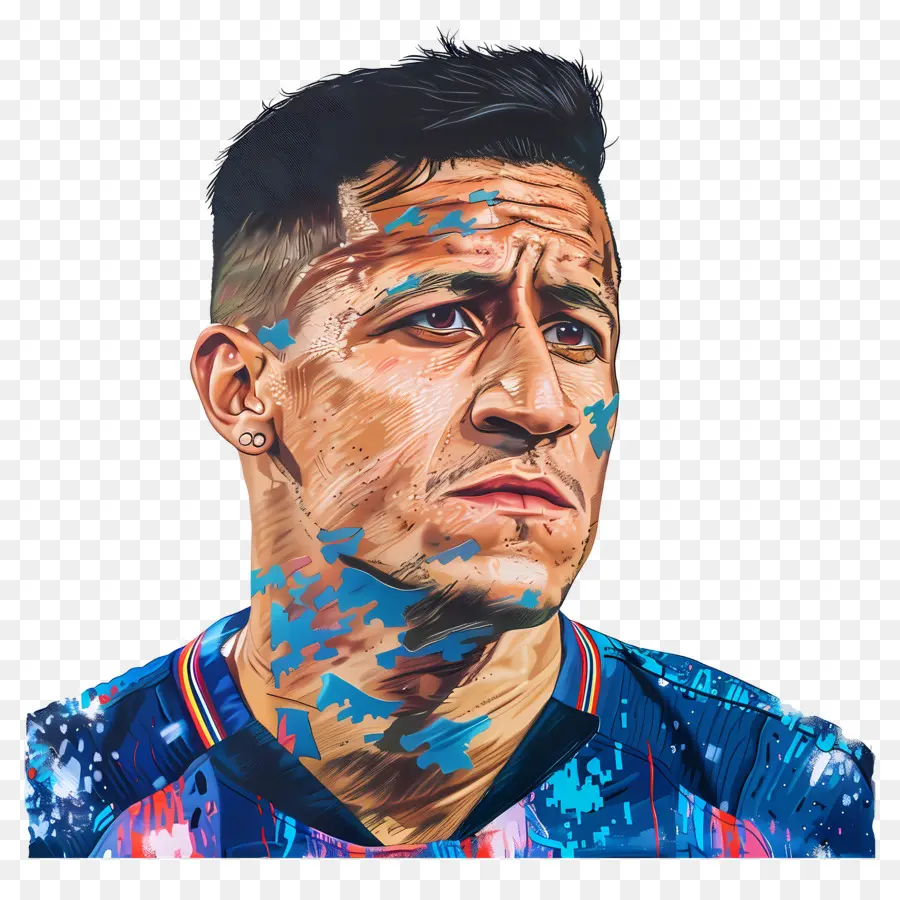 Alexis Sanchez，Joueur De Football PNG