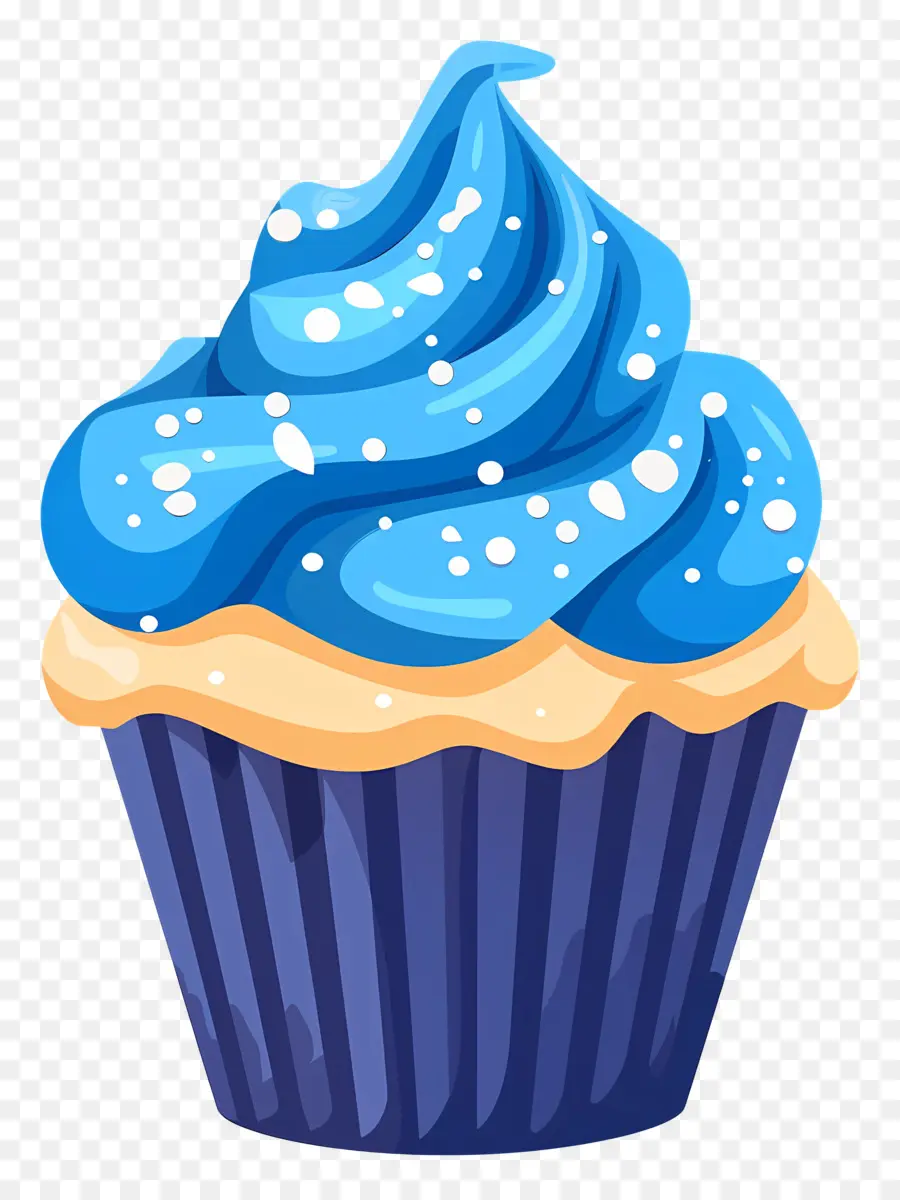 Cupcake，Bleu Cupcake PNG