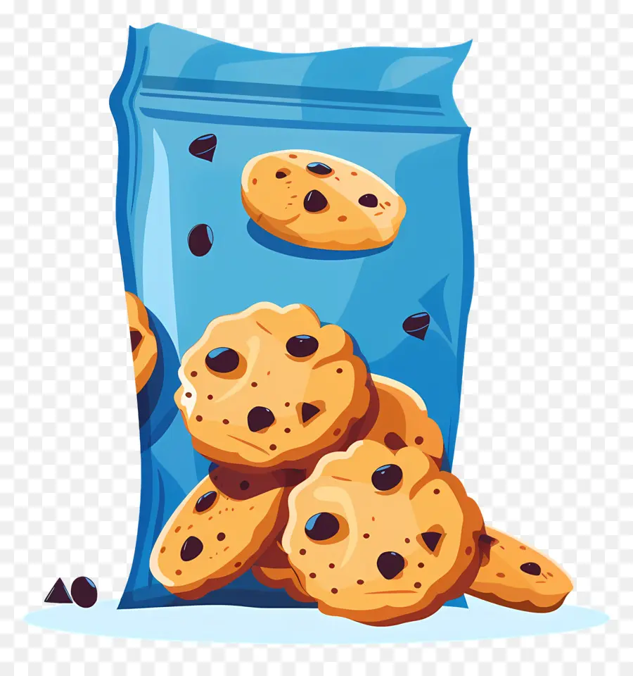 Les Cookies，Cookies Aux Pépites De Chocolat PNG