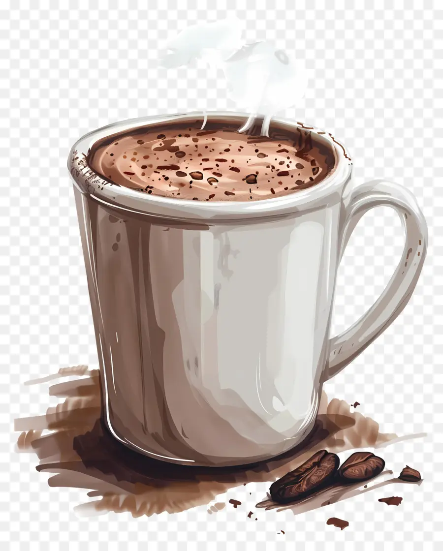 Tasse De Cacao，Chocolat PNG
