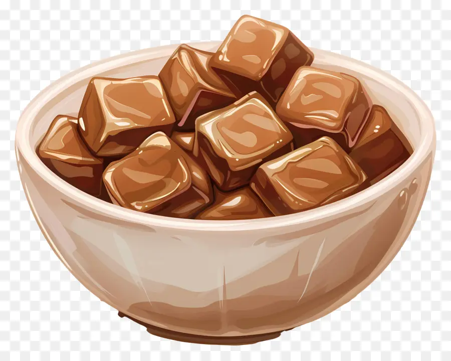 Caramel Caramel，Pépites De Chocolat PNG