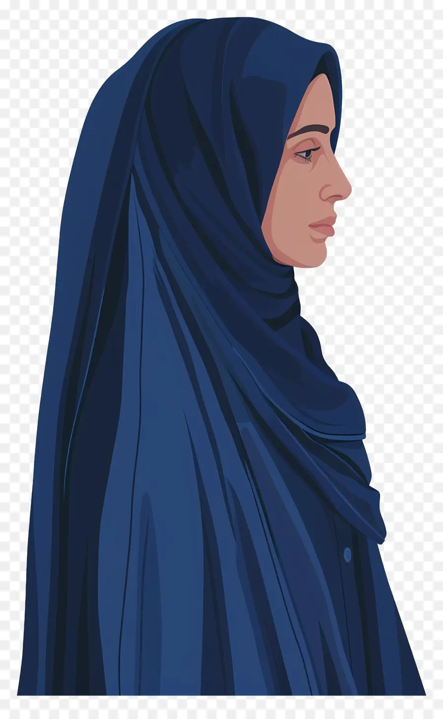 Femme En Hijab，Hijab PNG