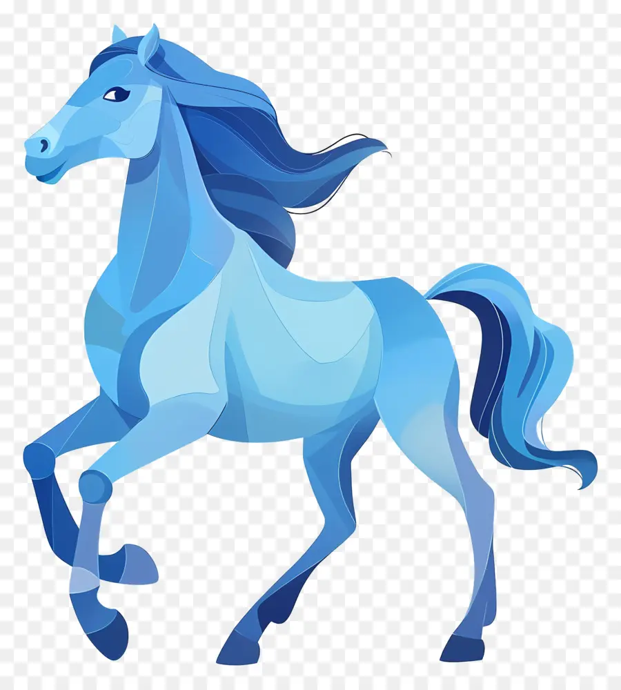 Cheval，Bleu Cheval PNG