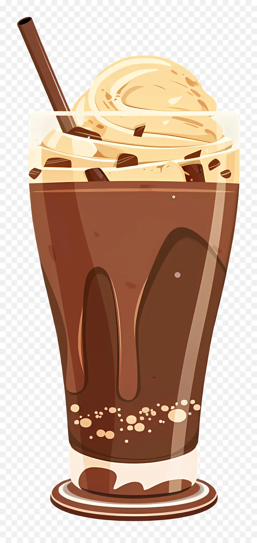 Boisson Au Chocolat，Milkshake Chocolat PNG