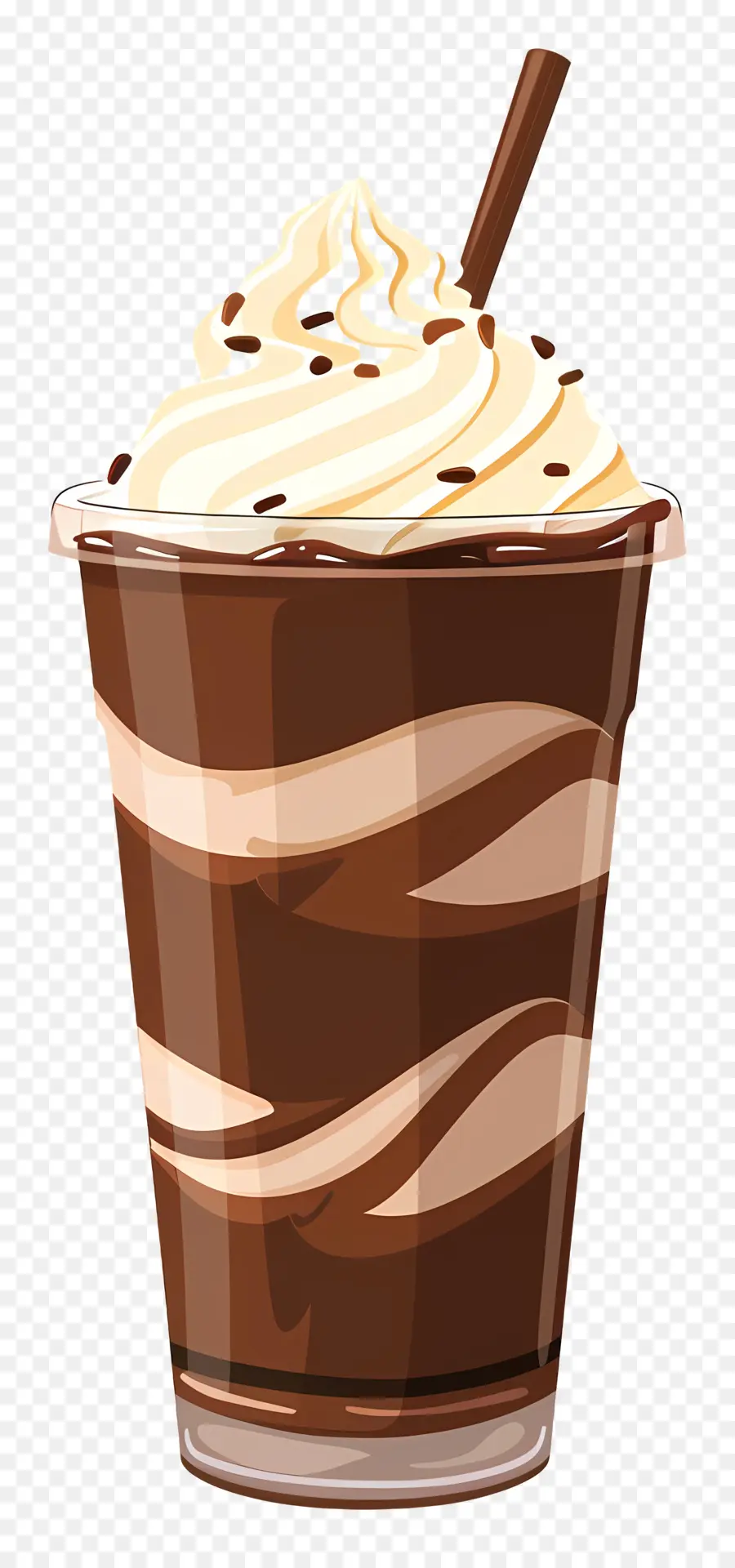 Boisson Au Chocolat，Fouetté Au Chocolat PNG