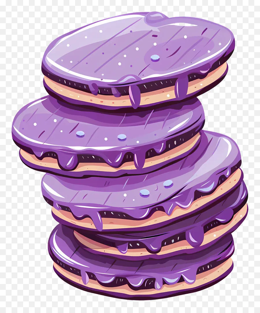 Cookies，Violet PNG