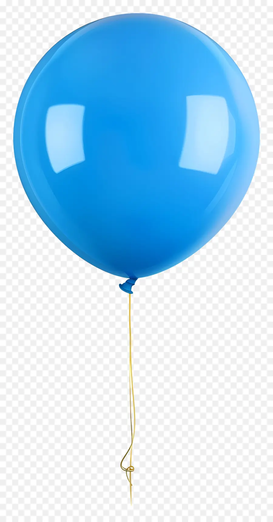 Ballon Bleu，Faire La Fête PNG