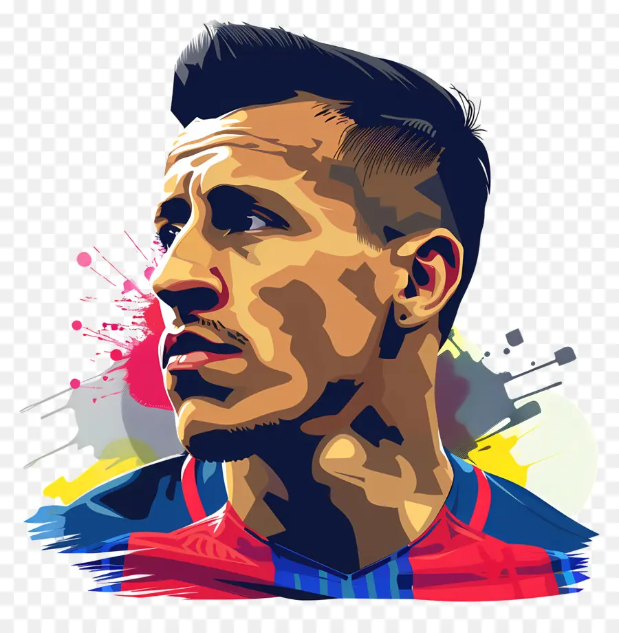 Alexis Sanchez，Cristiano Ronaldo PNG