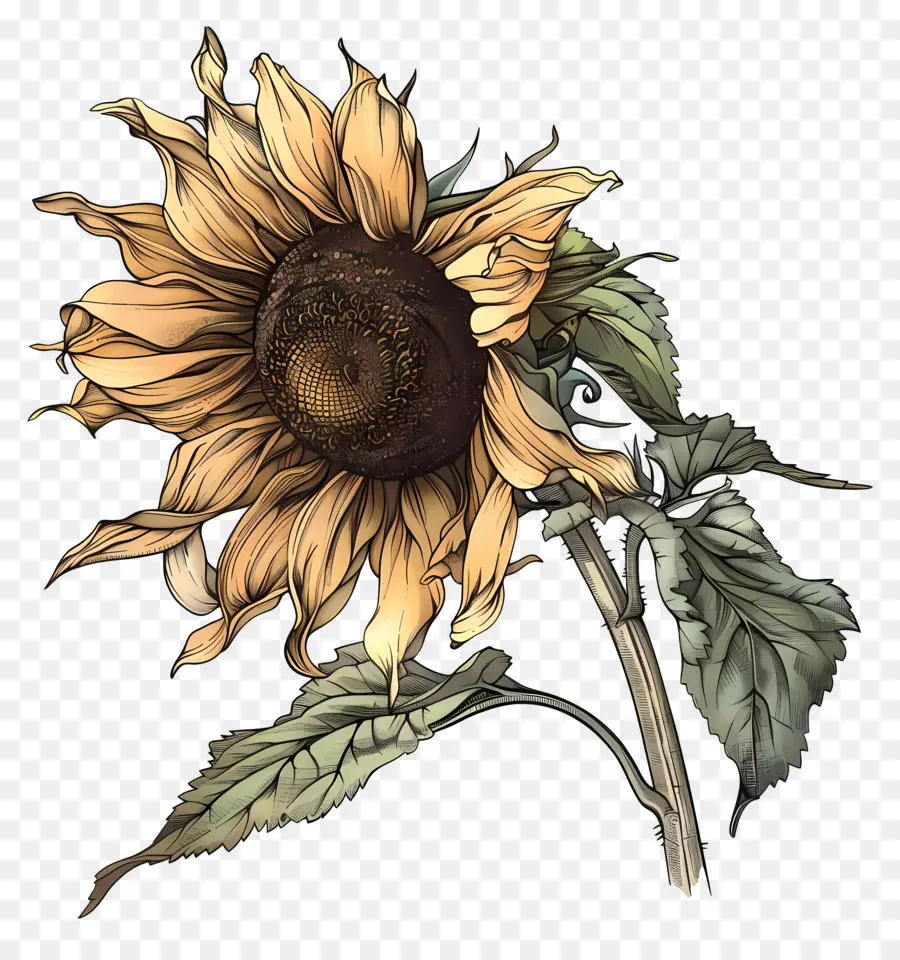 Tournesol，Tournesol Coloré PNG