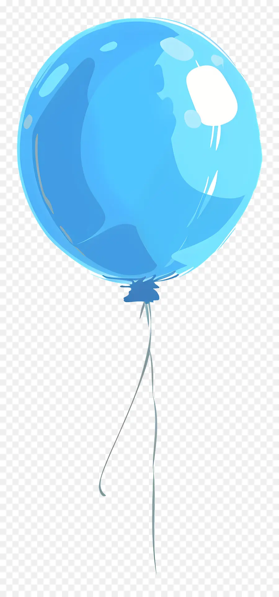 Ballon Bleu，Hélium PNG