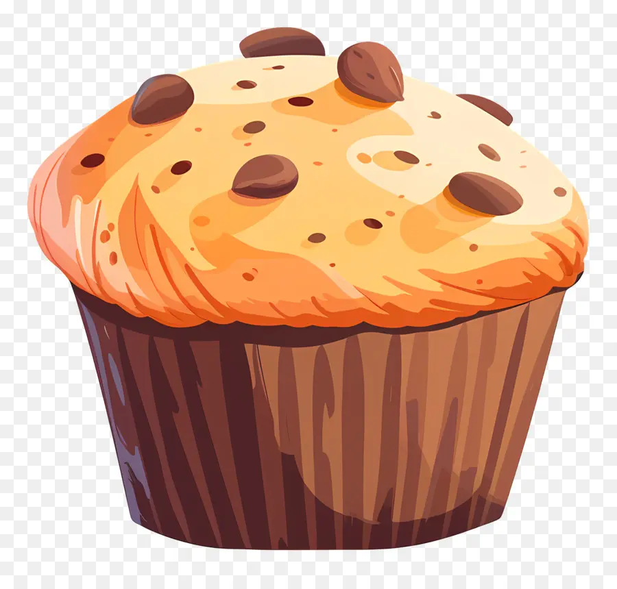 Muffin，Pépites De Chocolat PNG