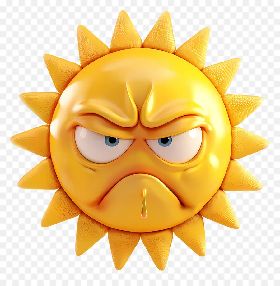 Face Au Soleil，Emoji PNG